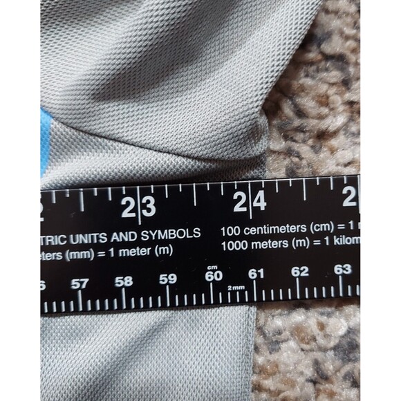 Nike Air Men's Basketball Shirt Gray/Blue w/Cool Graphics Sz X-Large - Picture 6 of 7